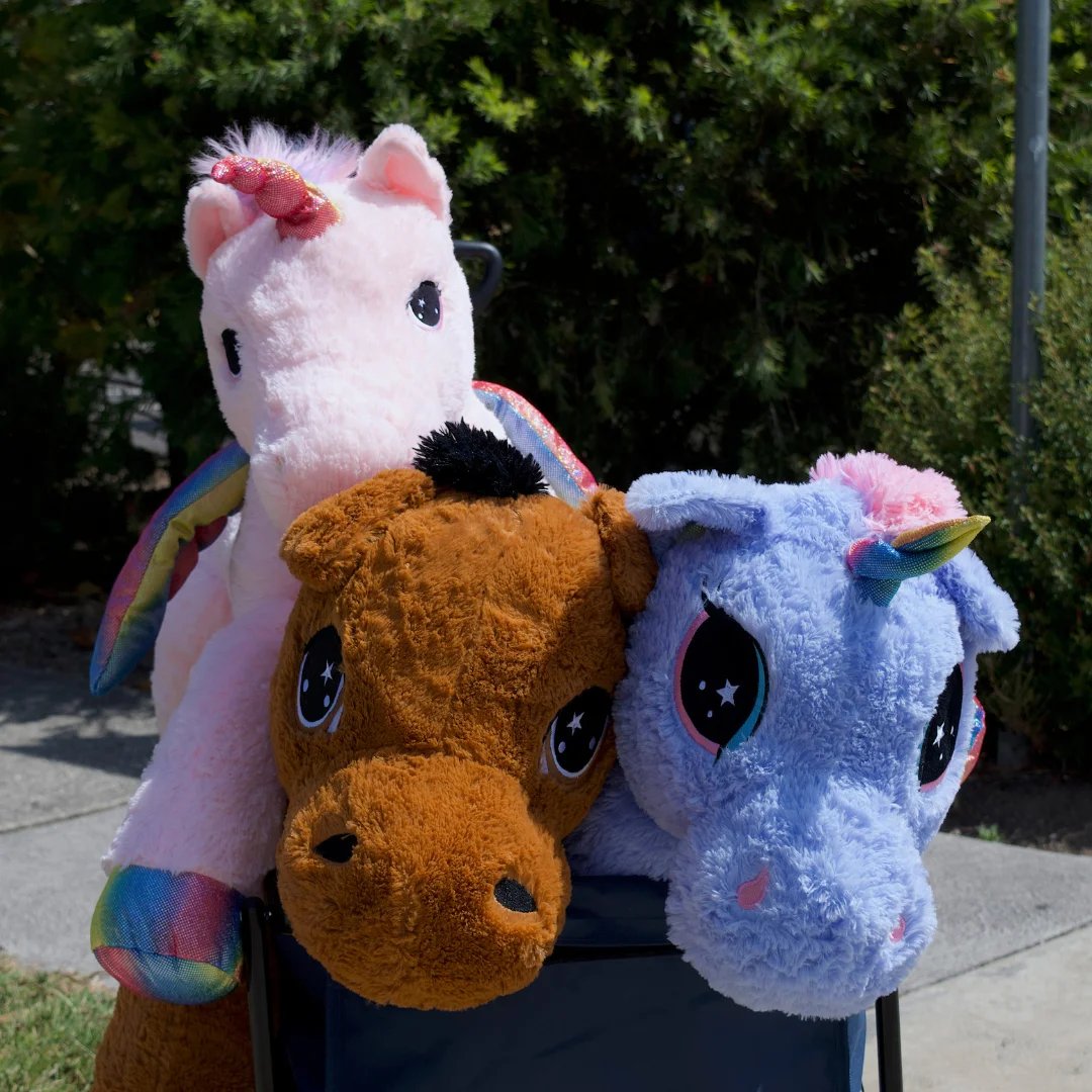 Giant unicorn stuffed animal online