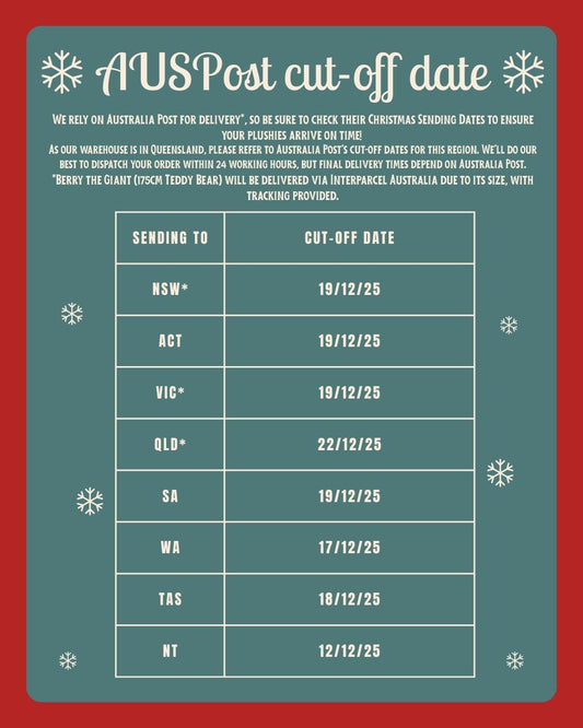 Give the gift of GIANT snuggles this Christmas! 🧸