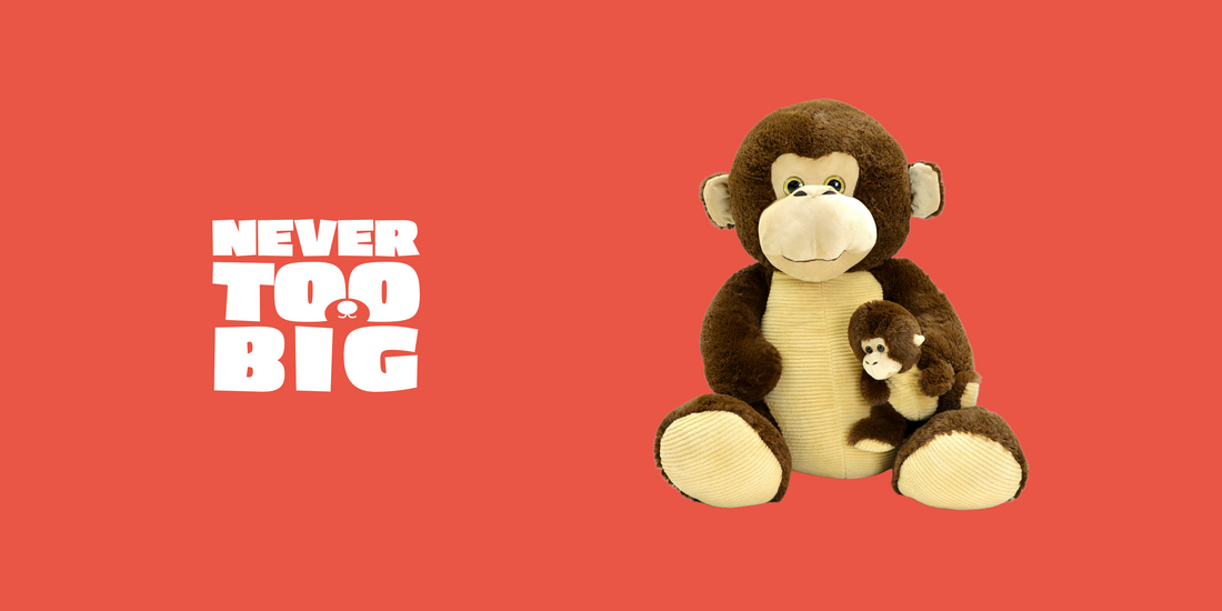 Meet Cookies and Cream: the Monkey Family of Never Too Big