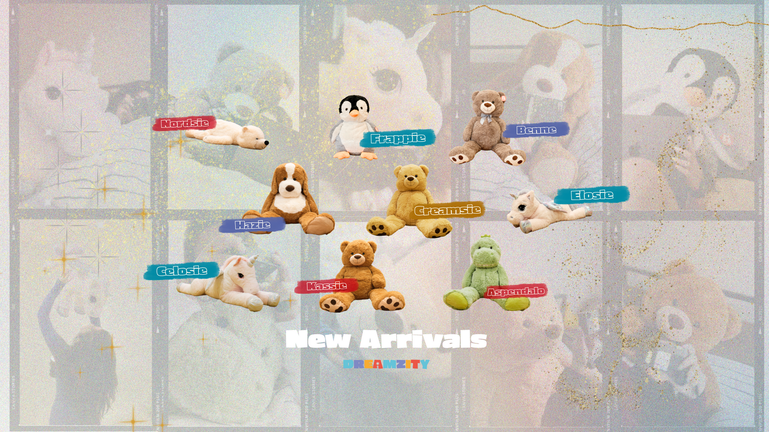 New Arrivals - Meet Our Newest Giant Plushies!