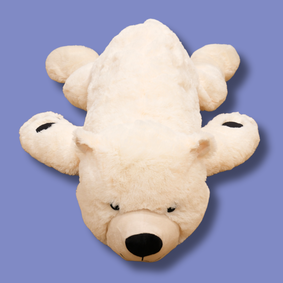 Limited Edition - 100cm Giant Polar Bear Plush Toy - Nordsie