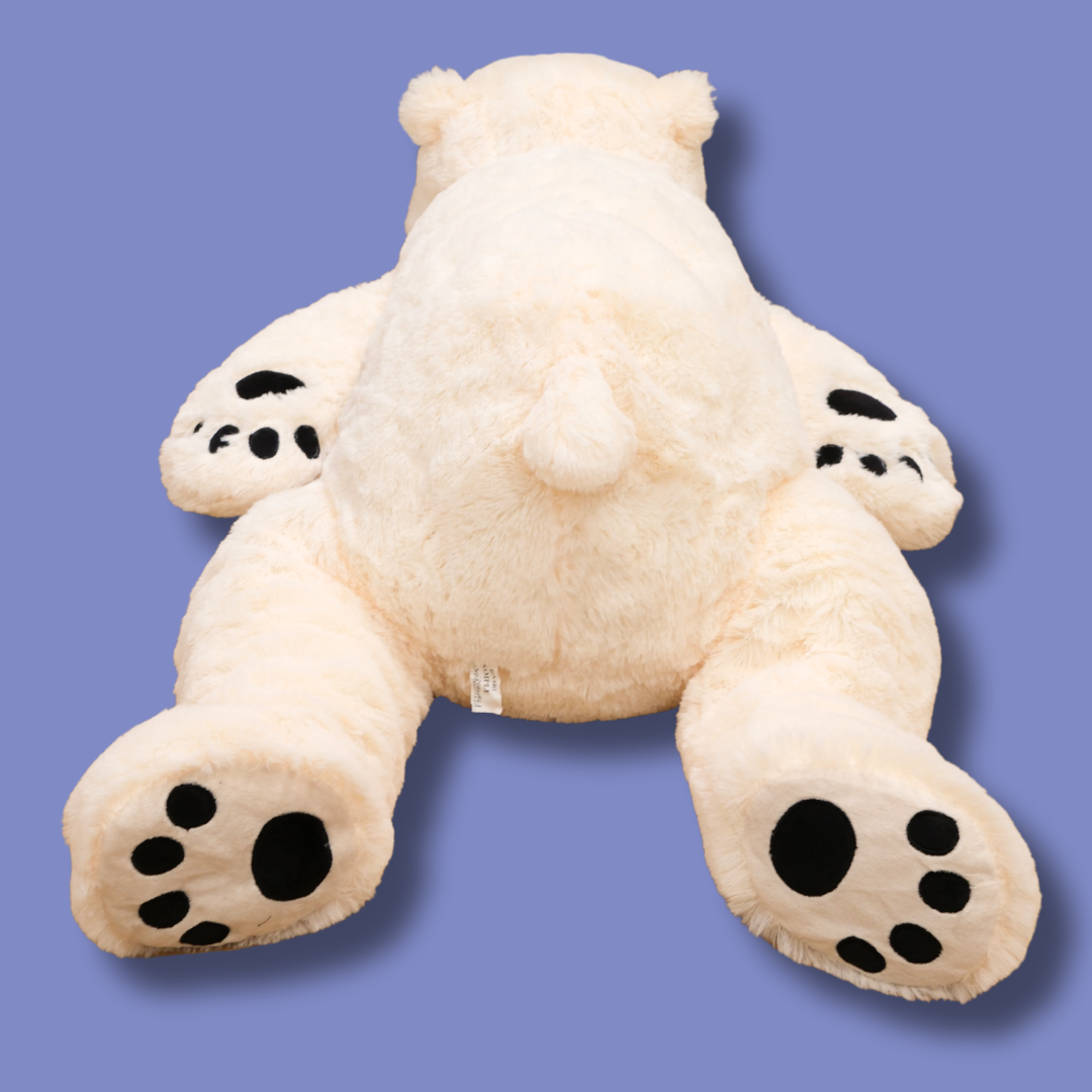 Limited Edition - 100cm Giant Polar Bear Plush Toy - Nordsie