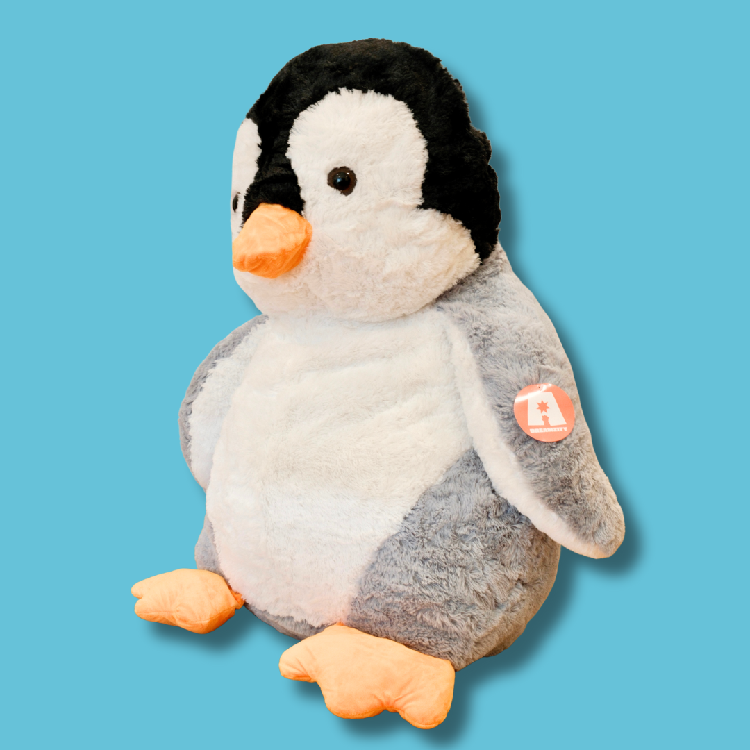 Limited Edition - 89cm Giant Penguin Plush Toy - Frappie
