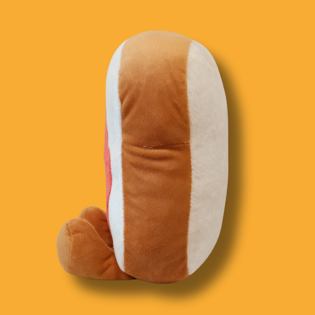 20cm Toast with Jam Plush Toy - Missing PB