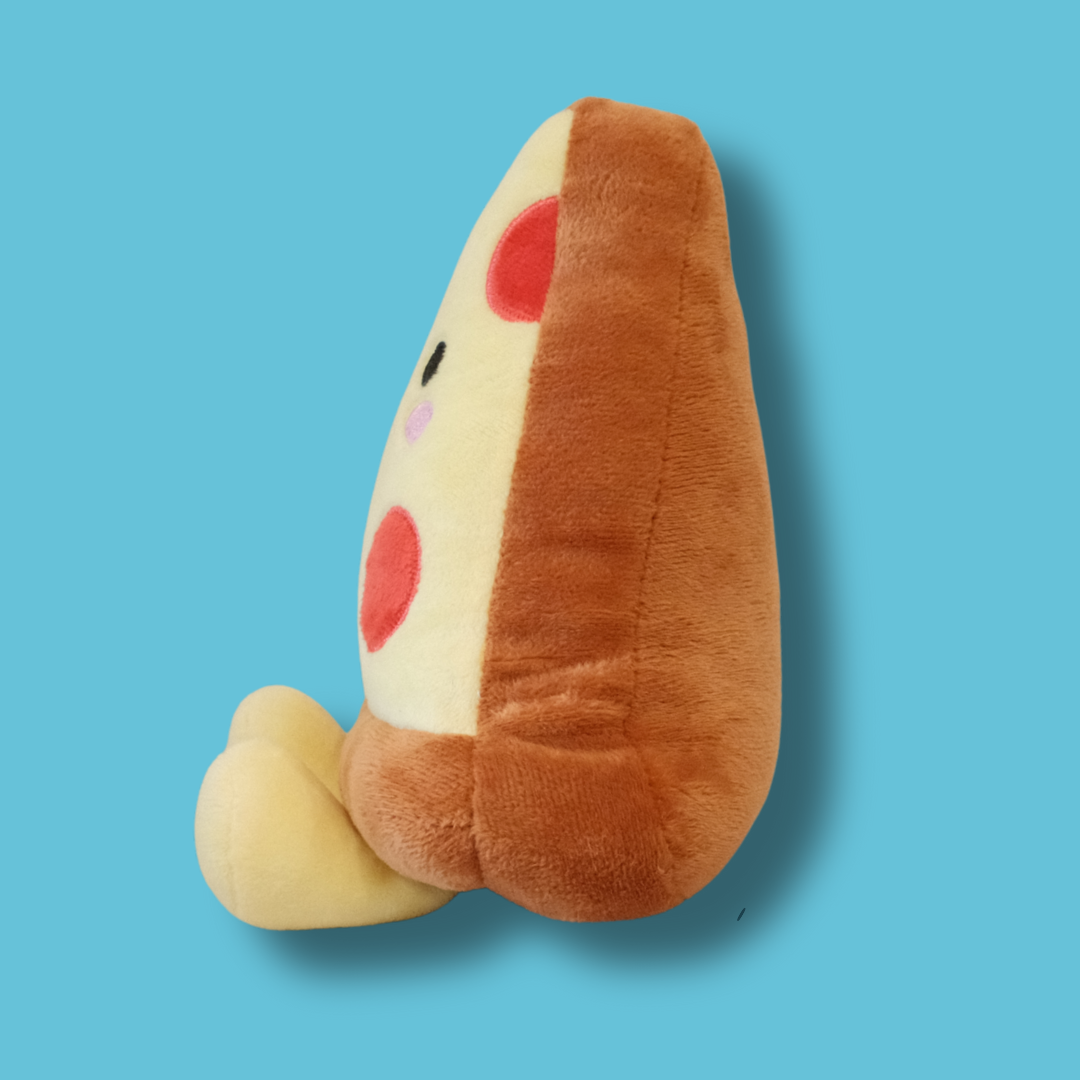 20cm Pizza Plush Toy - Paparoni slice