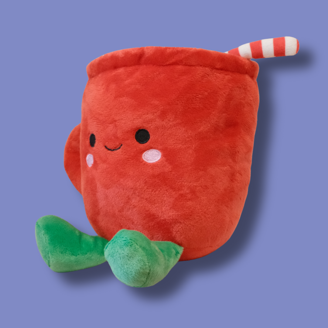 20cm Wine Plush Toy - Mulled Wine