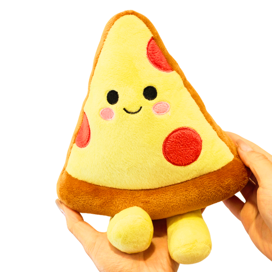 20cm Pizza Plush Toy - Paparoni slice