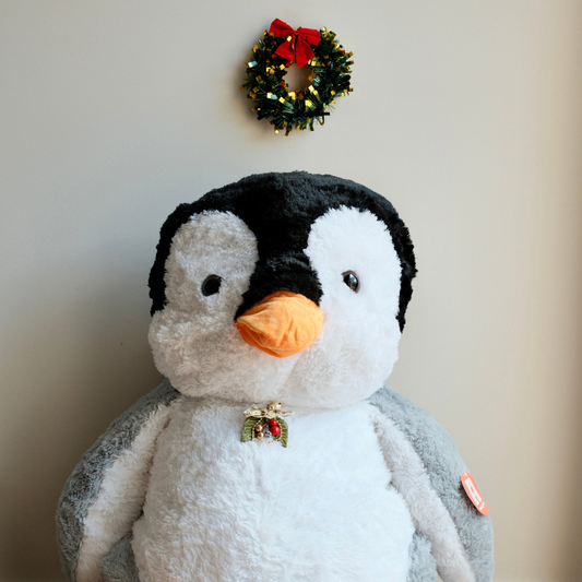 Limited Edition - 89cm Giant Penguin Plush Toy - Frappie