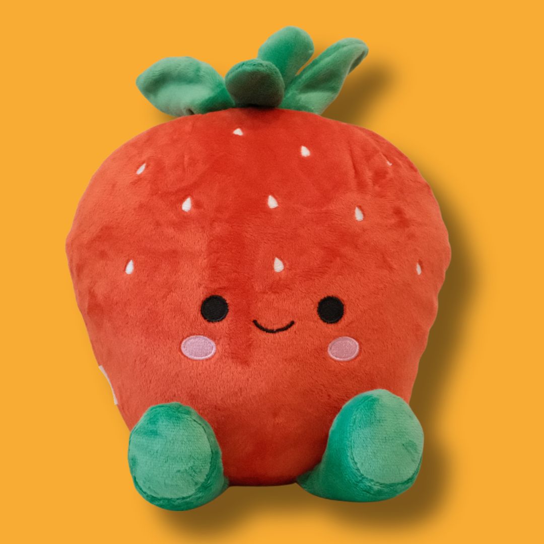 20cm Strawberry Plush Toy - Just Berry