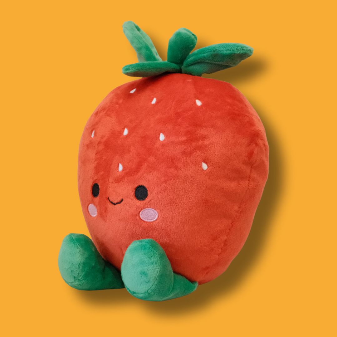 20cm Strawberry Plush Toy - Just Berry