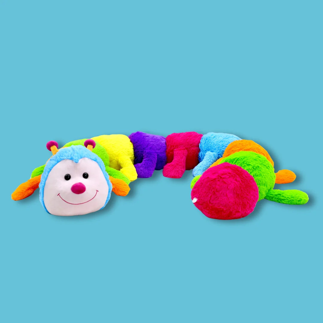 Giant Rainbow Caterpillar Soft Plush Toy 190cm l Okie Woopsy l ...